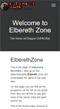 Mobile Screenshot of elberethzone.net